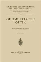 Book cover of Geometrische Optik by Constantin Carathaeodory