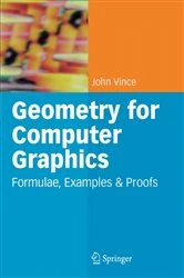 Book cover of Geometry for Computer Graphics by John Vince