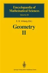 Book cover of Geometry II by E.B. Vinberg