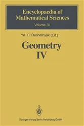 Book cover of Geometry IV by Unknown
