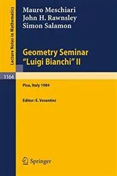 Book cover of Geometry Seminar 