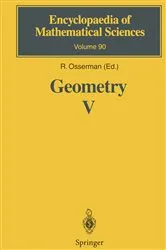 Book cover of Geometry V by Robert Osserman