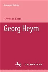 Book cover of Georg Heym by Hermann Korte