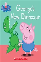 Book cover of George's New Dinosaur (Peppa Pig) by Scholastic