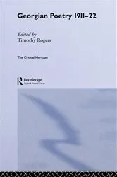 Book cover of Georgian Poetry 1911-22 by Timothy Rogers