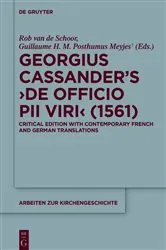 Book cover of Georgius Cassander’s 'De officio pii viri' (1561) by Rob van de Schoor
