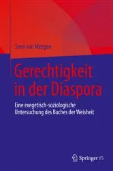 Book cover of Gerechtigkeit in der Diaspora by Sven van Meegen