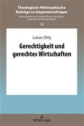 Book cover of Gerechtigkeit und gerechtes Wirtschaften by Lukas Ohly