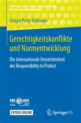 Book cover of Gerechtigkeitskonflikte und Normentwicklung by Gregor Peter Hofmann
