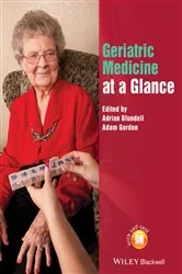 Book cover of Geriatric Medicine at a Glance by Adrian Blundell