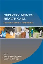 Book cover of Geriatric Mental Health Care by Robert P. Roca