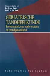 Book cover of Geriatrische tandheelkunde by C. de Baat
