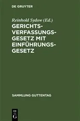 Book cover of Gerichtsverfassungsgesetz mit Einführungsgesetz (10th ed.) by Unknown