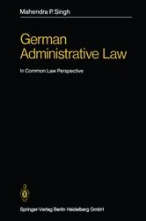 Book cover of German Administrative Law by Unknown