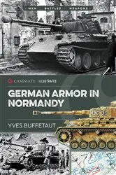 Book cover of German Armor in Normandy by Yves Buffetaut