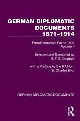 Book cover of German Diplomatic Documents 1871–1914 Volume 2 by Unknown