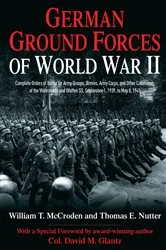 Book cover of German Ground Forces of World War II by William T. McCroden