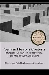 Book cover of German Memory Contests by Anne Fuchs