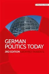 Book cover of German politics today by Geoffrey Roberts
