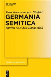 Book cover of Germania Semitica by Unknown