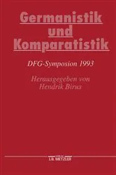 Book cover of Germanistik und Komparatistik by Hendrik Birus