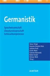 Book cover of Germanistik by Hans-Heino Ewers