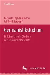 Book cover of Germanistikstudium by Gertrude Cepl-Kaufmann