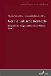 Book cover of Germanistische Kontexte by Paweł Bąk