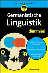 Book cover of Germanistische Linguistik für Dummies by Ralf Methling