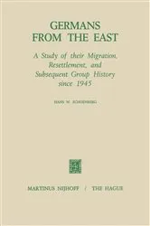 Book cover of Germans from the East by H.W. Schoenberg