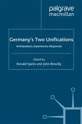Book cover of Germany's Two Unifications by R. Speirs