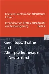 Book cover of Gerontopsychiatrie und Alterspsychotherapie in Deutschland by Kenneth A. Loparo