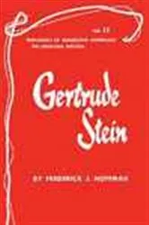 Book cover of Gertrude Stein - American Writers 10 by Frederick J. Hoffman