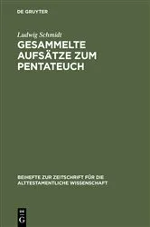 Book cover of Gesammelte Aufsätze zum Pentateuch by Unknown