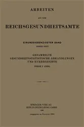 Book cover of Gesammelte Gesundheitsstatistische Abhandlungen und Kurzberichte by Kurt Pohlen