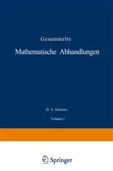 Book cover of Gesammelte Mathematische Abhandlungen by H. A. Schwarz