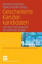 Book cover of Gescheiterte Kanzlerkandidaten by Daniela Forkmann