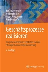 Book cover of Geschäftsprozesse realisieren (2nd ed.) by Stefan Obermeier