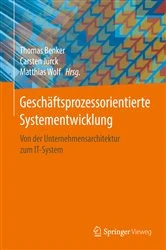 Book cover of Geschäftsprozessorientierte Systementwicklung by Thomas Benker