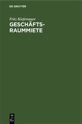 Book cover of Geschäftsraummiete (2nd ed.) by Unknown