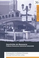 Book cover of Geschichte als Ressource by Barbara Christophe