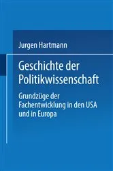Book cover of Geschichte der Politikwissenschaft by Jürgen Hartmann