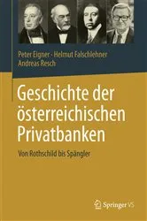 Book cover of Geschichte der österreichischen Privatbanken by Peter Eigner