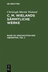 Book cover of Geschichten der Abderiten, Teil 2 by Christoph Martin Wieland