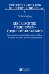 Book cover of Geschlechter-F(r)iktionen – F(r)ictions des genres by Sibylle Penkert