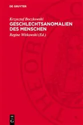 Book cover of Geschlechtsanomalien des Menschen by Krzysztof Boczkowski