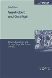 Book cover of Geselligkeit und Gesellige by Detlef Gaus