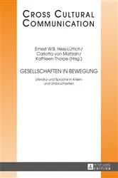 Book cover of Gesellschaften in Bewegung by Ernest W.B. Hess-Lüttich