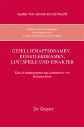 Book cover of Gesellschaftsdramen, Künstlerdramen, Lustspiele und Einakter by Marianne Henn