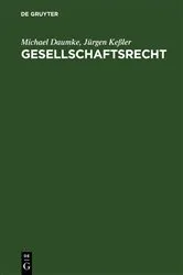 Book cover of Gesellschaftsrecht (3rd ed.) by Unknown